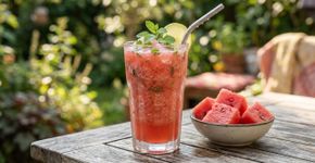 Melancia e hortelã no liquidificador: para que serve e por que beber
