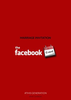 Convite de casamento e aniversários passaram a ser enviados através do Facebook (Reprodução/Ajit Johnson)