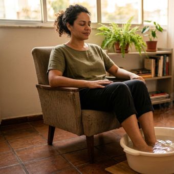 Featured mobile: Como fazer um escalda-pés em poucos minutos para criar um ritual confortável e aliviar as dores de um dia corrido