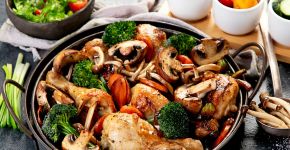 Cardápio saudável: 5 receitas proteicas com frango para deixar o almoço da semana mais prático