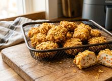 Featured side: Essa receita de nugget caseiro e saudável é ideal para evitar ultraprocessados com as crianças