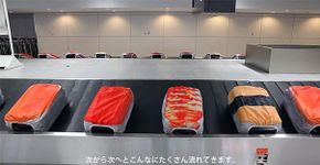 Capas para malas de ‘sushi’ fazem sucesso no Japão