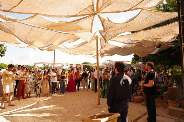 Cerimônia de lançamento do Anantara Preá Ceará Resort