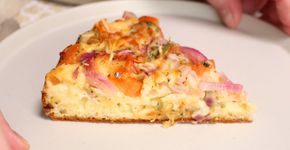 Torta de tomate com queijo: a combinação simples que transforma a refeição