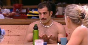 ‘BBB18’: Kaysar se machuca e aparece sangrando