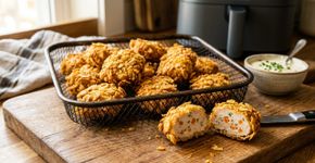 Essa receita de nugget caseiro e saudável é ideal para evitar ultraprocessados com as crianças