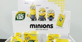 Tic Tac lança versão ‘Minions’ sabor banana