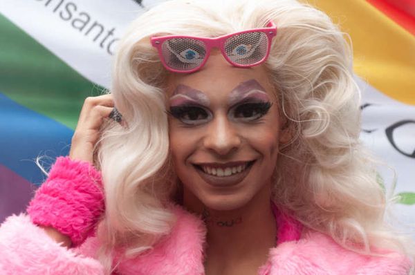 Parada LGBT na avenida Paulista 