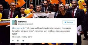 A internet não para de falar sobre a terceirização