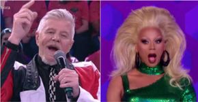 Miguel Falabella cita drag RuPaul no Faustão e fãs vão à loucura