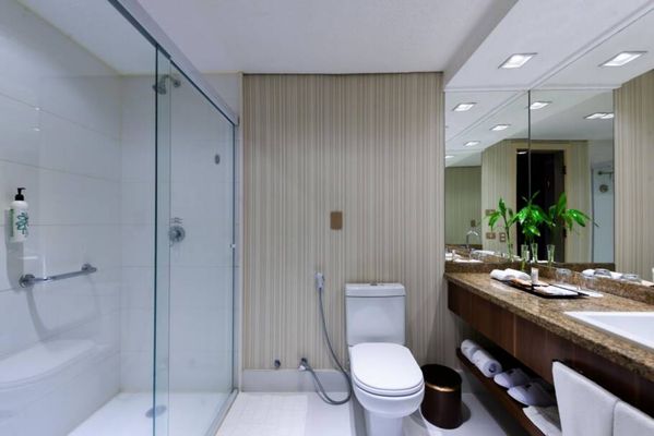 Interior do banheiro 