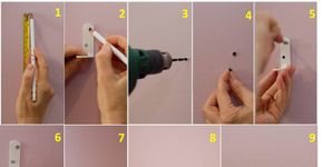 Faça você mesmo uma prateleira invisível e monte uma estante flutuante
