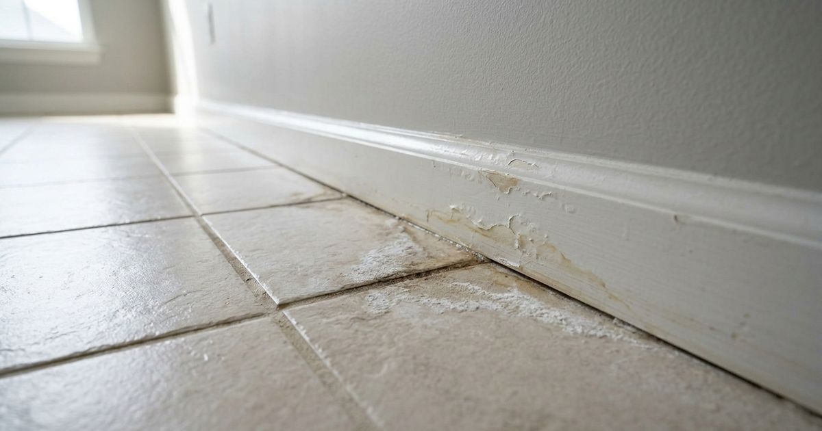 Como reparar um piso com manchas de umidade e evitar que ele continue se deteriorando com o tempo