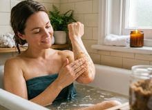 Featured side: Tenha a ‘pele de pêssego’ com este esfoliante caseiro que deixa o corpo macio e perfumado de forma natural