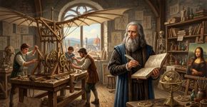 Frase do dia de Leonardo da Vinci, artista e inventor italiano: “Saber não é suficiente; devemos aplicar. Estar disposto não é suficiente; devemos fazer.”