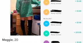 Jovem ganha dinheiro pelo Tinder com uma descrição misteriosa