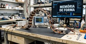 Cientistas em Amsterdã desenvolveram um material capaz de aprender de forma autônoma, sem o uso de software; sua estrutura dinâmica armazena formas anteriores como se houvesse uma inteligência integrada diretamente no objeto