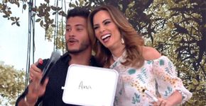 Ana Furtado faz trocadilho infame e deixa Arthur Aguiar sem graça