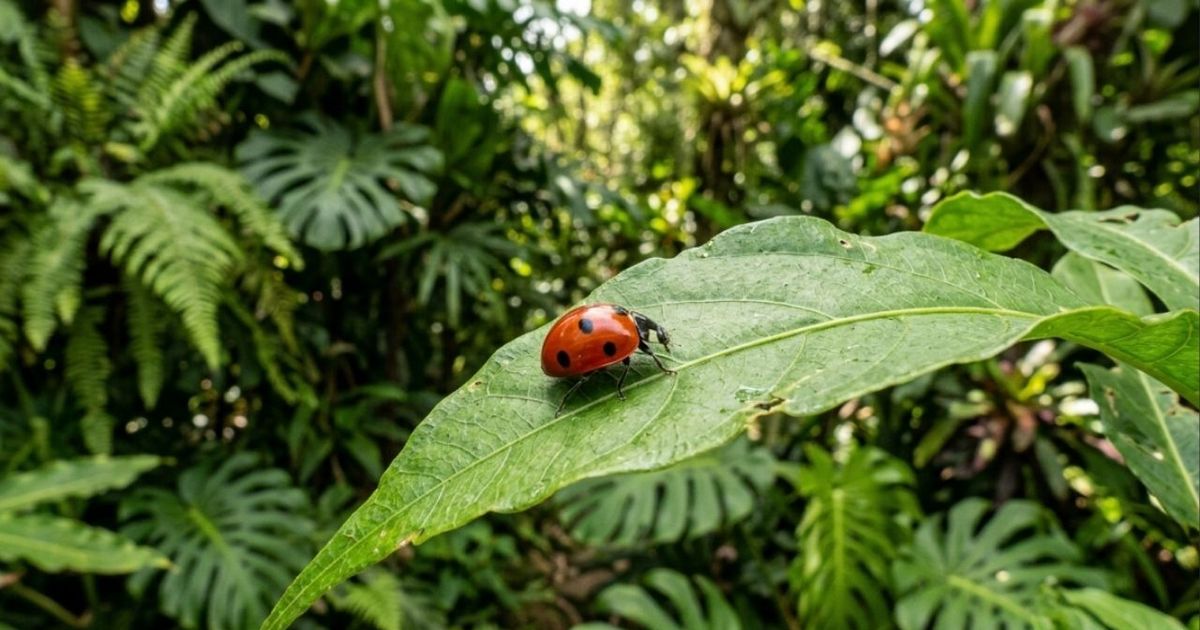Se você vir uma joaninha caminhando pelas plantas do seu quintal, nós lhe contamos o que isso significa e por que é um símbolo de sorte