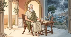 Epicteto, filósofo estoico grego: “Temos uma liberdade, mas só começamos a exercê-la quando aprendemos a distinguir o que depende de nós.”