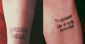 Um fã fez tatuagens pelo corpo com tuítes de Neymar