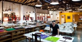 Ateliê de Enrique Rodrigues recebe o público com exposições