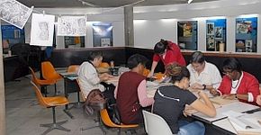 Oficinas no Memorial da América Latina