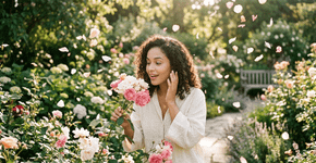 Sentir cheiro de flores do nada? Conheça o significado espiritual desse fenômeno