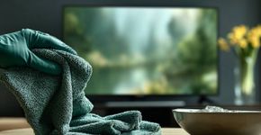 O truque caseiro para limpar telas sem deixar manchas