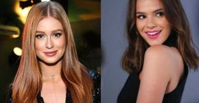Marquezine e Marina Ruy Barbosa mostram look de nova novela