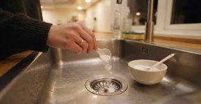 Colocar bicarbonato de sódio no ralo da cozinha antes de dormir: para que serve e por que é recomendado