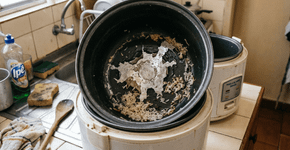 É possível usar a panela interna de uma panela de arroz mesmo se o revestimento se soltar? É recomendável substituí-la?