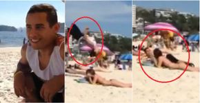 Rapaz ensina como conquistar aquele crush na praia e viraliza
