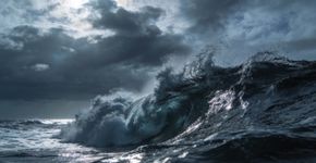 O que significa sonhar com mar agitado