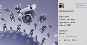 ‘Plantão da Globo’ é acionado e internet vai à loucura