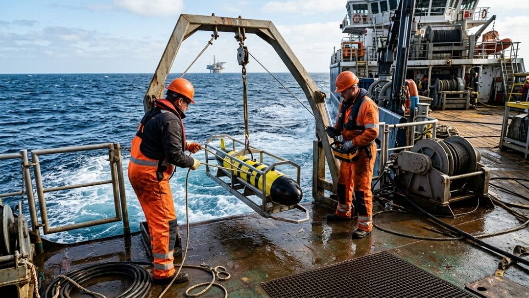 A nova tecnologia elimina navios dedicados e simplifica a logística em operações marítimas complexas.