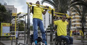 Rio ganha 10 praças de exercícios para pessoas com deficiência