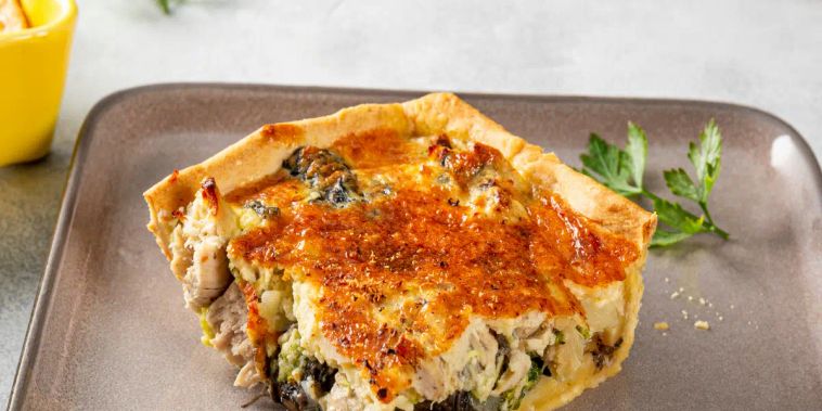 Featured main: Torta de frango: 3 receitas rápidas e ricas em proteínas para o lanche da tarde 