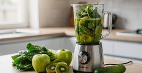O que acontece com frutas e ervas quando são batidas no liquidificador