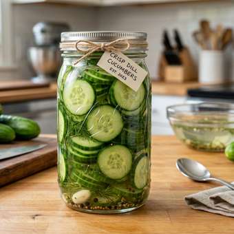 Featured mobile: Não coloque sal na hora de fazer pepino em conserva: esse é o grande segredo que um cozinheiro revelou