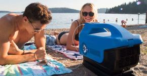 Startup da Califórina cria ar condicionado portátil