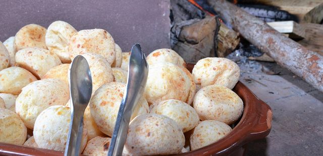 Pão de queijo com tapioca na air fryer