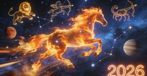 O cavalo de fogo acelera o destino de 4 signos do zodíaco em 2026