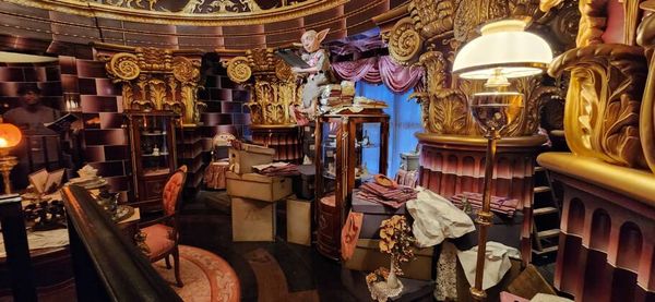 Detalhe da The Wizarding World of Harry Potter
