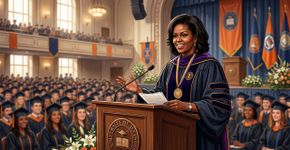 Michelle Obama lembra que você nunca será feliz seguindo a ideia de sucesso de outra pessoa: “o sucesso só é significativo e prazeroso quando parece seu”