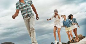 Calçados e roupas da Timberland com até 74% de desconto