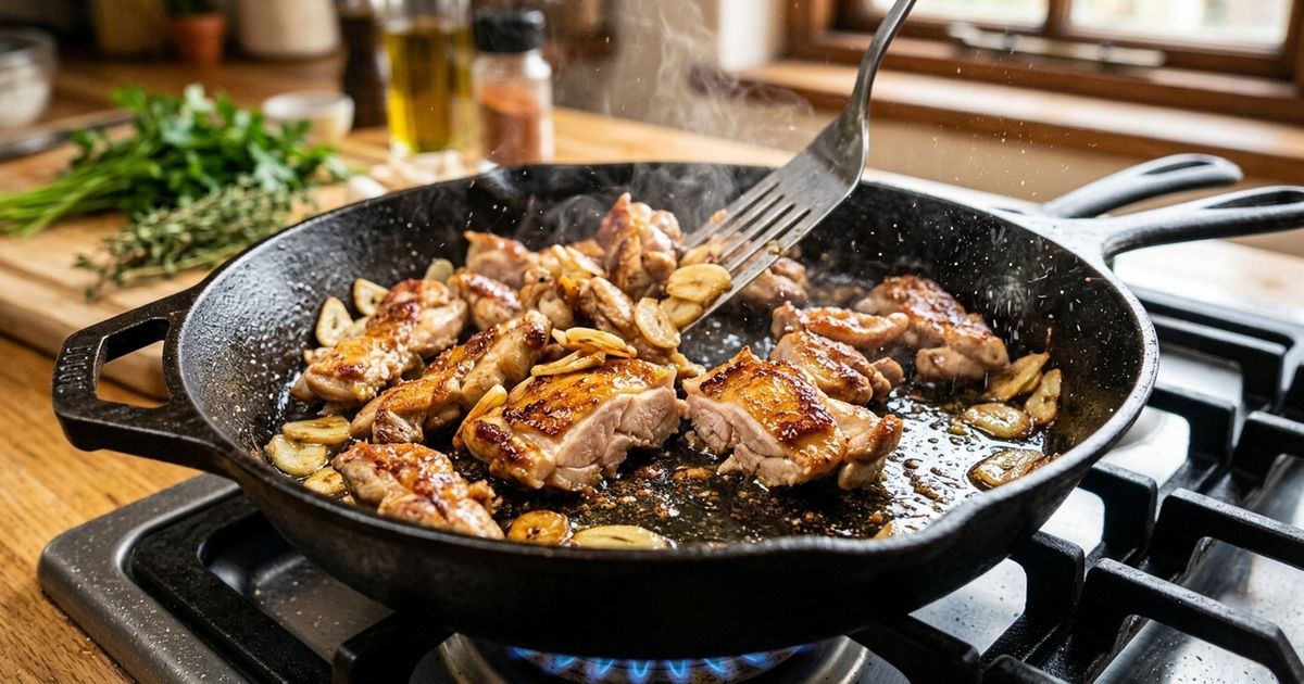 O frango mais suculento não é feito no forno e leva 1 colher de sopa de vinagre e 100g de parmesão