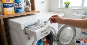 Colocar bicarbonato de sódio no compartimento de amaciante da máquina de lavar: para que serve e por que virou moda?