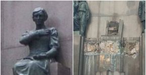 Estátua de 400 kg é furtada de monumento no Rio de Janeiro