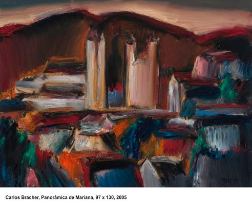 Carlos Bracher - Panorâmica de Marina - divulgação CCBB